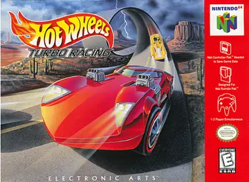 Hot Wheels Turbo Racing box art