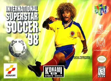 International Superstar Soccer 98 box art