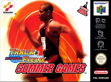 International Track & Field: Summer Games N64 box art