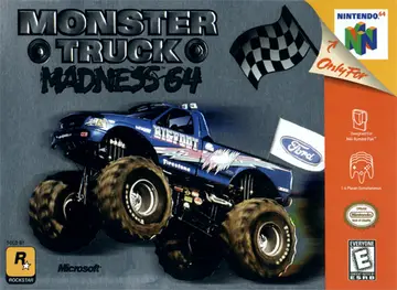 Monster Truck Madness 64 N64 box art