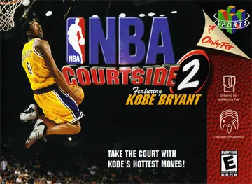 NBA Courtside 2: Featuring Kobe Bryant box art