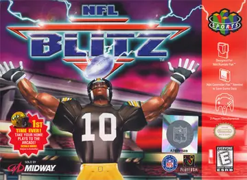 NFL Blitz box art