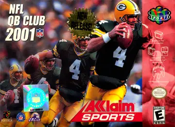 NFL QB Club 2001 box art