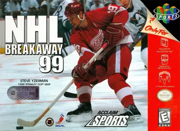 NHL Breakaway 99 N64 box art