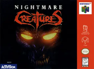 Nightmare Creatures box art