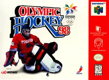 Olympic Hockey '98 box art
