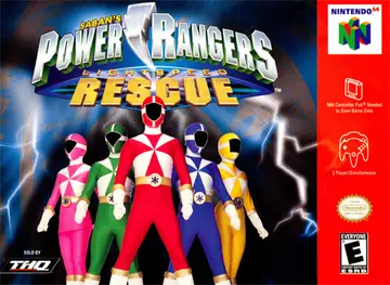 Power Rangers Lightspeed Rescue box art