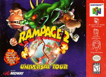 Rampage 2: Universal Tour box art
