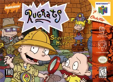Rugrats: Scavenger Hunt N64 box art