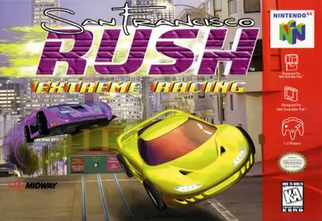 San Francisco Rush: Extreme Racing N64 box art