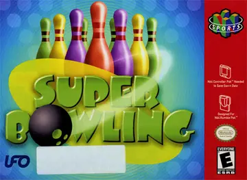 Super Bowling N64 box art