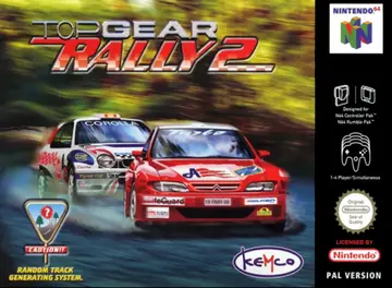 TG Rally 2 N64 box art