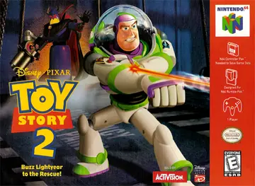 Toy Story 2: Buzz Lightyear to the Rescue box art