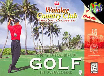 Waialae Country Club: True Golf Classics N64 box art