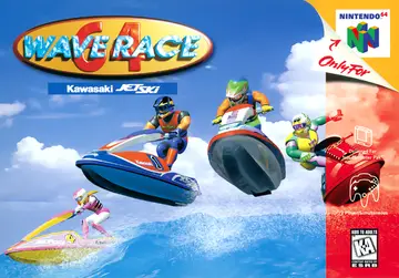 Wave Race 64: Kawasaki Jet Ski N64 box art
