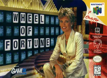 Wheel of Fortune N64 box art