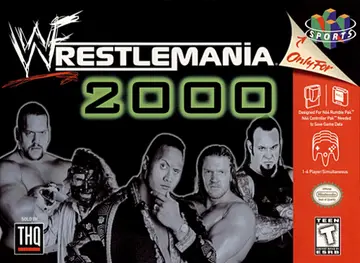 WWF WrestleMania 2000 box art