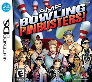 AMF Bowling Pinbusters! DS box art