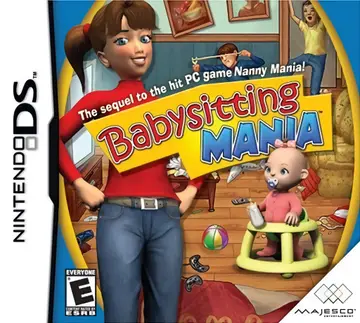 Babysitting Mania DS box art