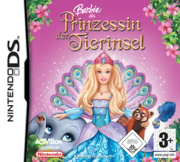 Barbie as the Island Princess DS box art