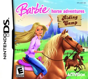 Barbie Horse Adventures: Riding Camp DS box art