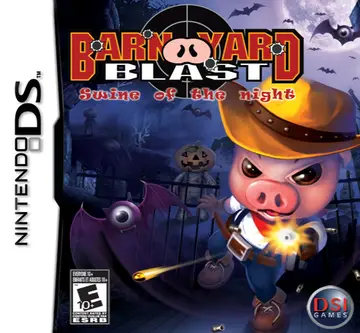 Barnyard Blast: Swine of the Night DS box art