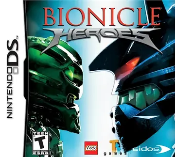 Bionicle Heroes DS box art