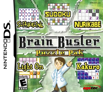 Brain Buster Puzzle Pak DS box art