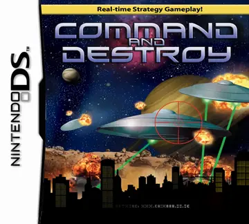 Command and Destroy DS box art