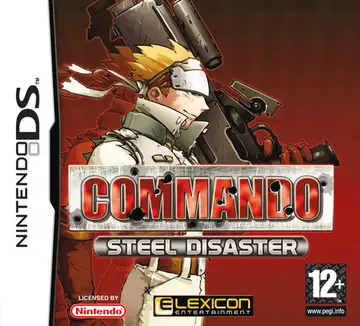 Commando: Steel Disaster DS box art