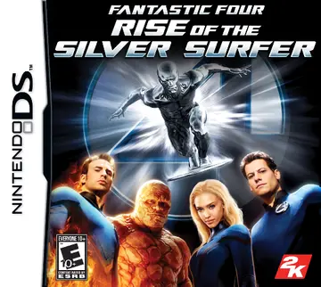 Fantastic Four: Rise of the Silver Surfer DS box art