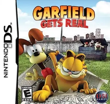 Garfield Gets Real DS box art