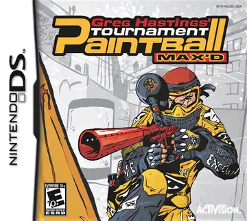 Greg Hastings Tournament Paintball MAX'D DS box art