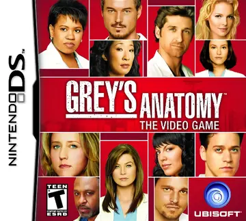 Grey's Anatomy: The Video Game DS box art