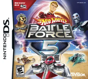 Hot Wheels Battle Force 5 DS box art