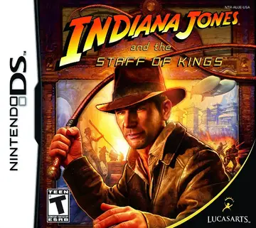 Indiana Jones and the Staff of Kings box art