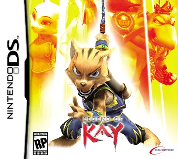 Legend of Kay DS box art