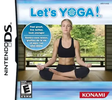 Let's Yoga DS box art