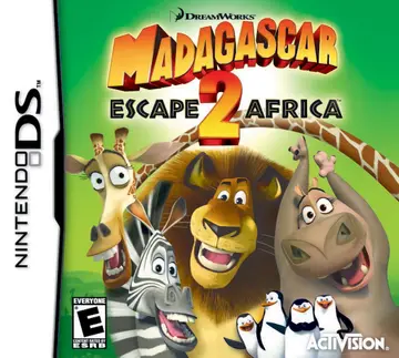Madagascar: Escape 2 Africa DS box art