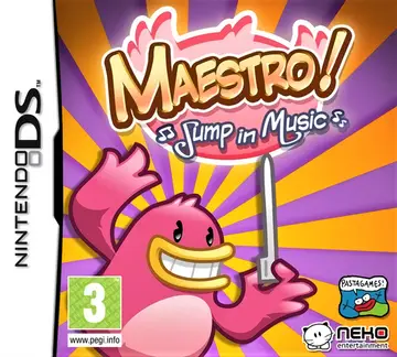 Maestro! Jump in Music DS box art