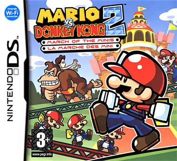 Mario vs. Donkey Kong 2: March of the Minis box art