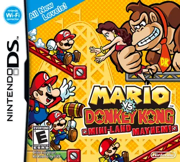 Mario vs. Donkey Kong: Mini-Land Mayhem! box art