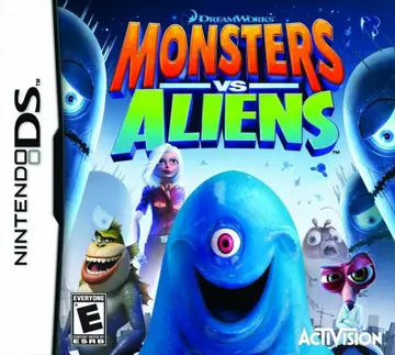 Monsters vs. Aliens box art