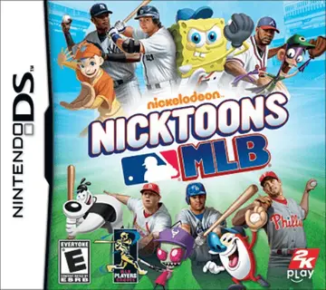 Nicktoons MLB DS box art