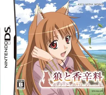 Ookami to Koushinryou: Boku to Holo no Ichinen DS box art