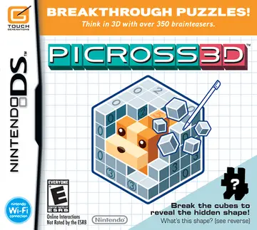 Picross 3D box art