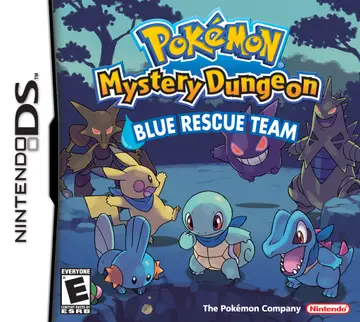 Pokémon Mystery Dungeon: Blue Rescue Team DS box art