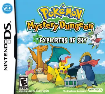 Pokémon Mystery Dungeon: Explorers of Sky box art