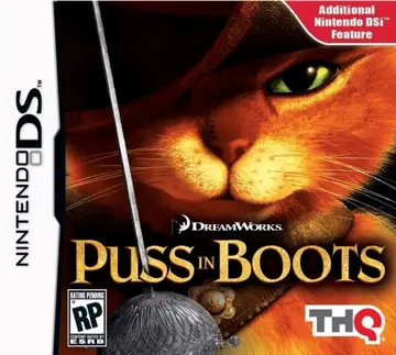 Puss in Boots DS box art