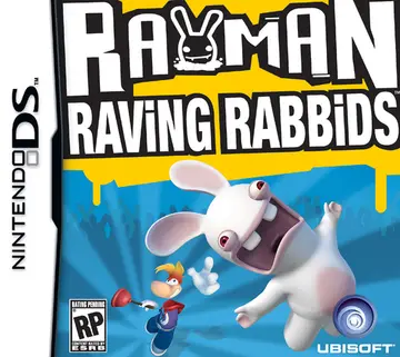 Rayman Raving Rabbids DS box art